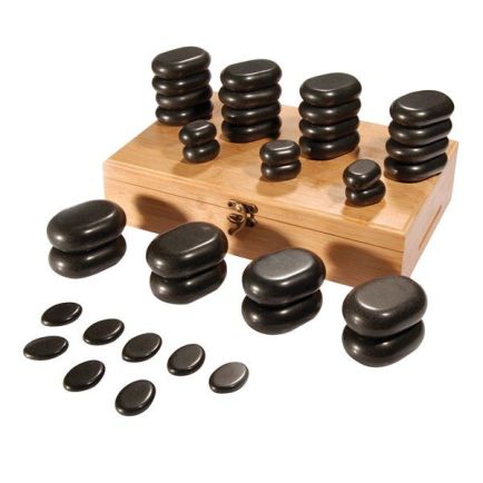 Sibel 36pc Full Body Stone Massage Set